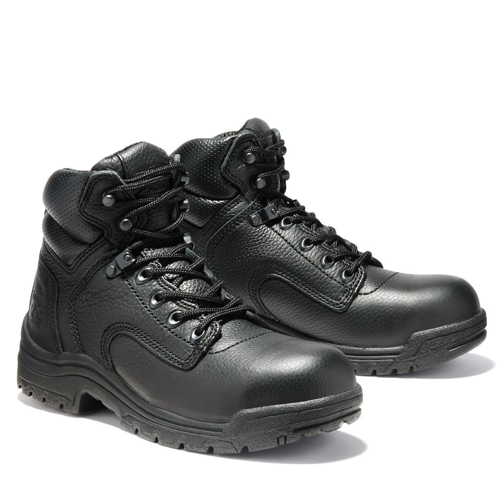 Timberland Womens Work Boots PRO® TiTAN® Alloy Toe - Black - India RV0725641